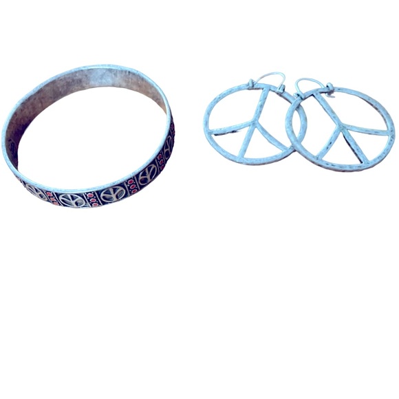 Lucky Brand Jewelry - Lucky Brand Peace Sign Set